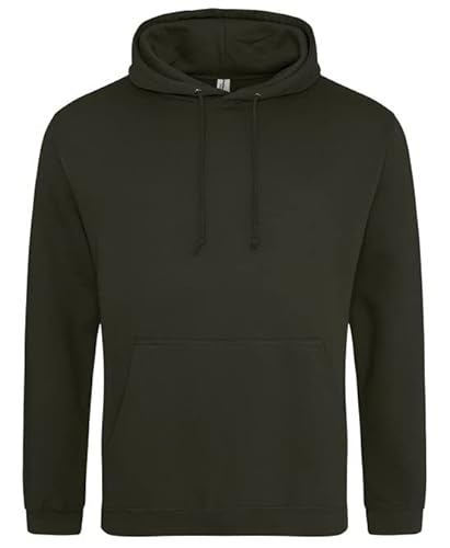 AWDis Unisex College Kapuzenpullover, Combat Green, M von AWDis