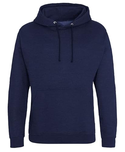 AWDis Herren College Hoodie, Navy Smoke, XL von AWDis