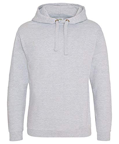 AWDis Just Hoods JH011 Epischer Druck Kapuzenpullover - Heide Grau - XL von AWDis