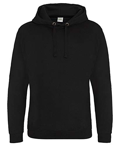 AWDis Just Hoods JH011 Epischer Druck Kapuzenpullover - Pechschwarz - 2XL von AWDis