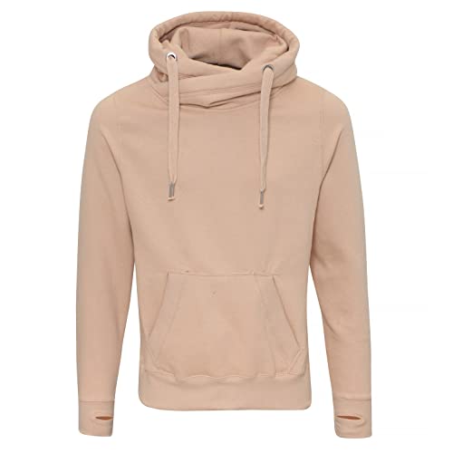 AWDis Just Hoods JH021 Unisex Nacken die Kreuzung Kapuzenpullover - Nackt - L von AWDis