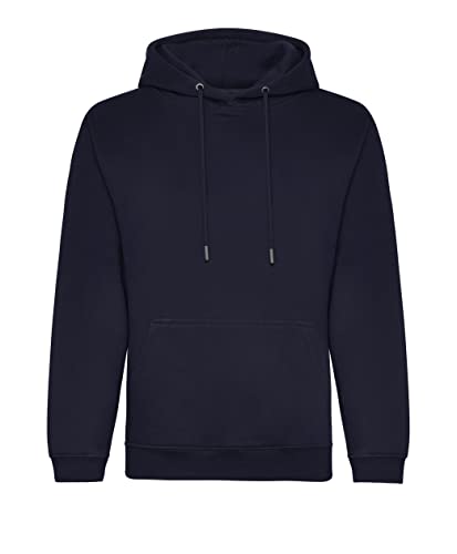 AWDis Just Hoods JH201 Unisex Organisch Kapuzenpullover - Französische Marine - L von AWDis