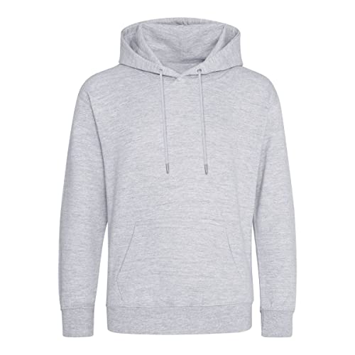 AWDis Just Hoods JH201 Unisex Organisch Kapuzenpullover - Heidegrau - XL von AWDis