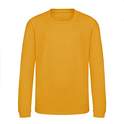 AWDis Just Hoods JH30J Kinder Pullover - Senf - 12-13 Years von AWDis
