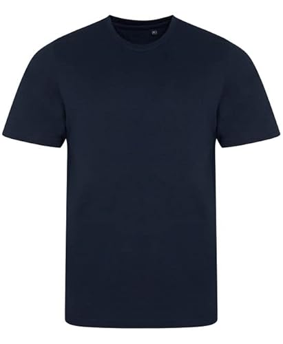 AWDis Unisex Tri-Blend T T-Shirt, Solid Navy, XL von AWDis