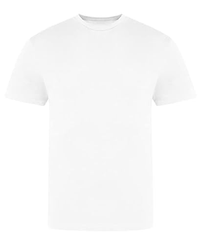 AWDis Unisex 100 T T-Shirt, weiß, L von AWDis