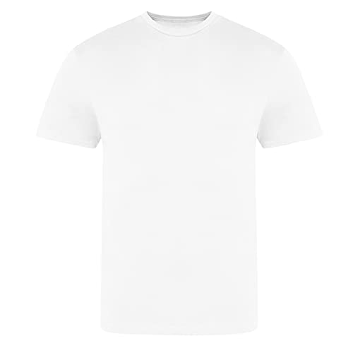 AWDis Unisex 100 T T-Shirt, weiß, M von AWDis