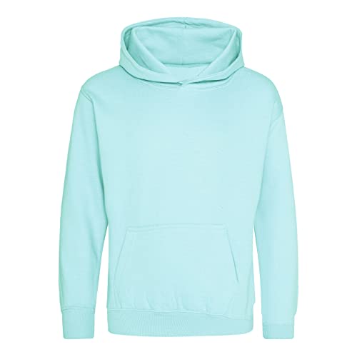 AWDis Unisex Kids Hoodie Kapuzenpullover, Peppermint, 8 Years von AWDis