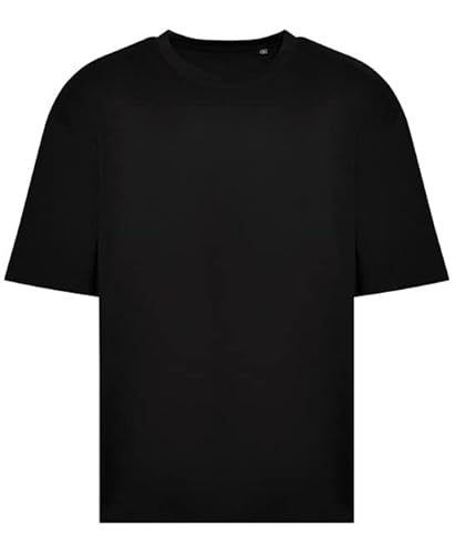 AWDis Unisex Oversize 100 T T-Shirt, tiefschwarz, L AWDis Unisex Oversize 100 T T-Shirt, tiefschwarz, L von AWDis