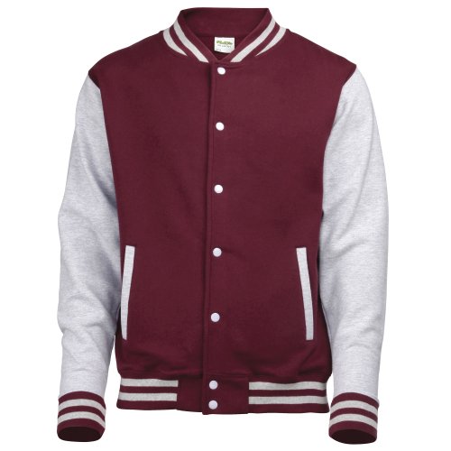 AWDis Varsity Unisex-Jacke, Rot Small von AWDis