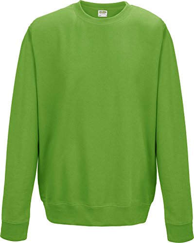 Awdis Unisex-Erwachsene Modische Winterwear Top Jumper Rundhalsausschnitt Sweatshirt, Grün von AWDis
