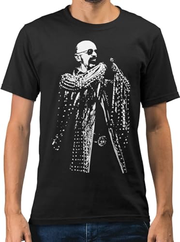 Rob Halford Rock Icon Caricature New Mens T-Shirt Black Black XXL von AWENGL