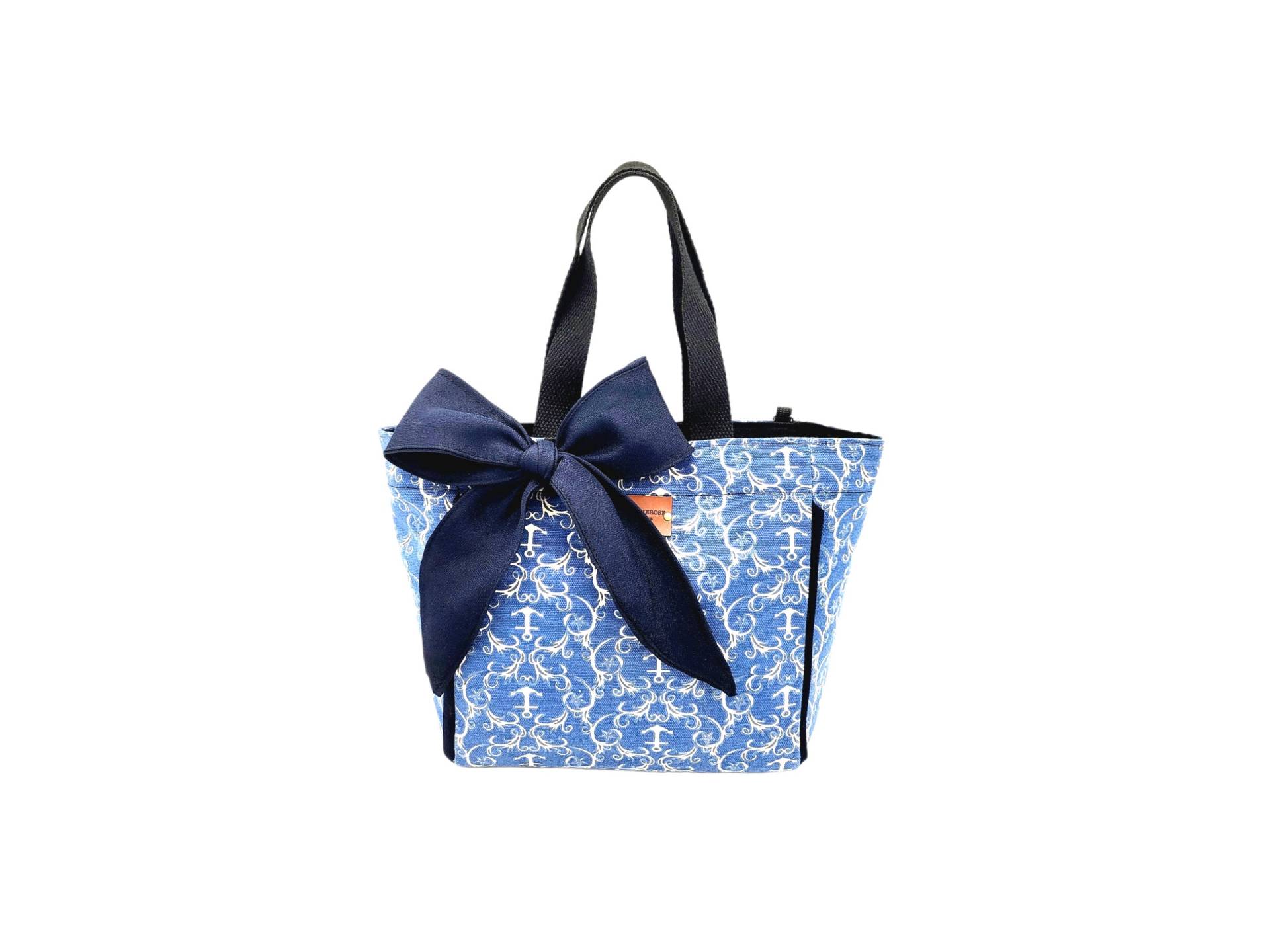 Handgefertigte Jutetasche Mit Ankermotiv von AWESOMEROSES