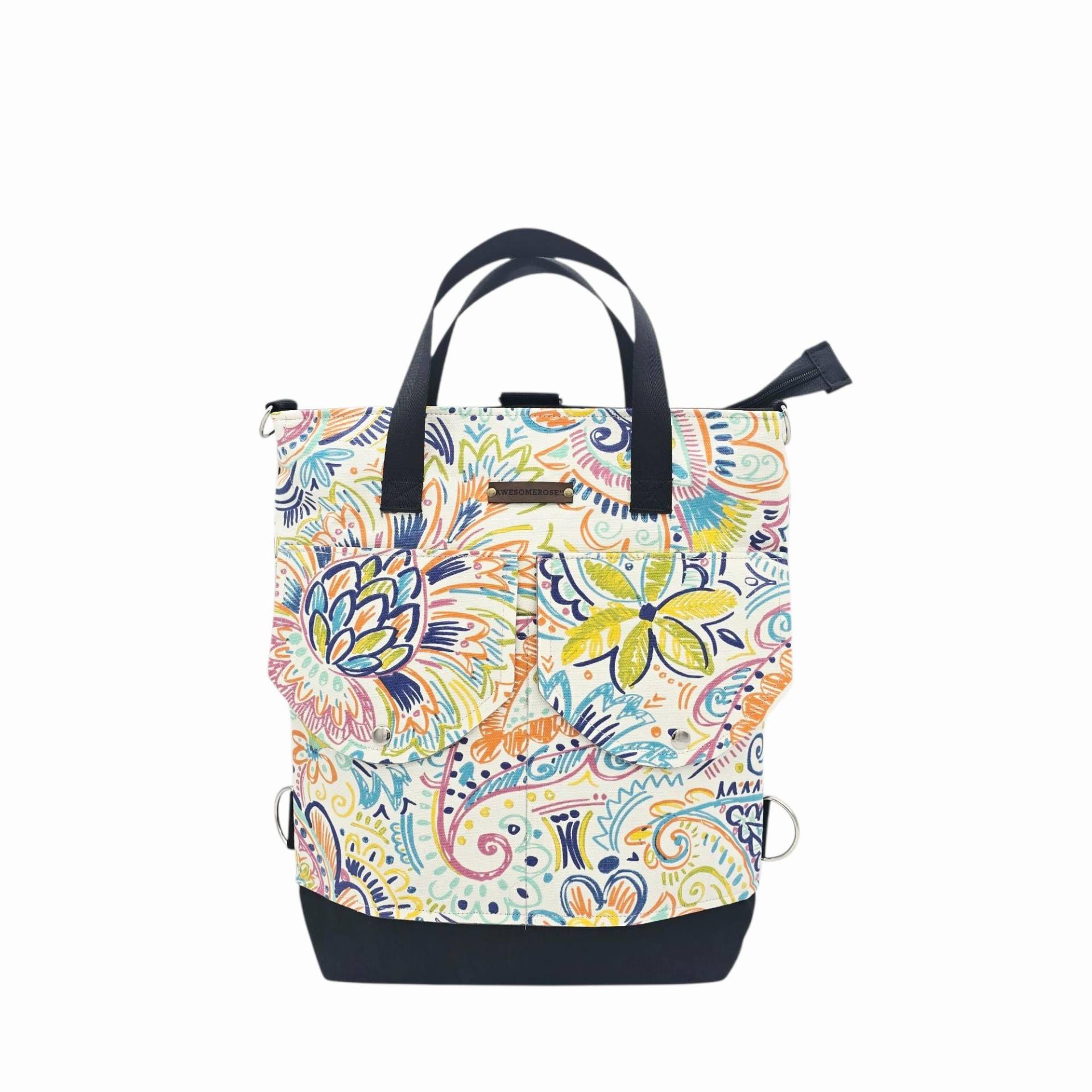 Snap Taschenfronten/3-Wege-Cabrio Einkaufstasche von AWESOMEROSES