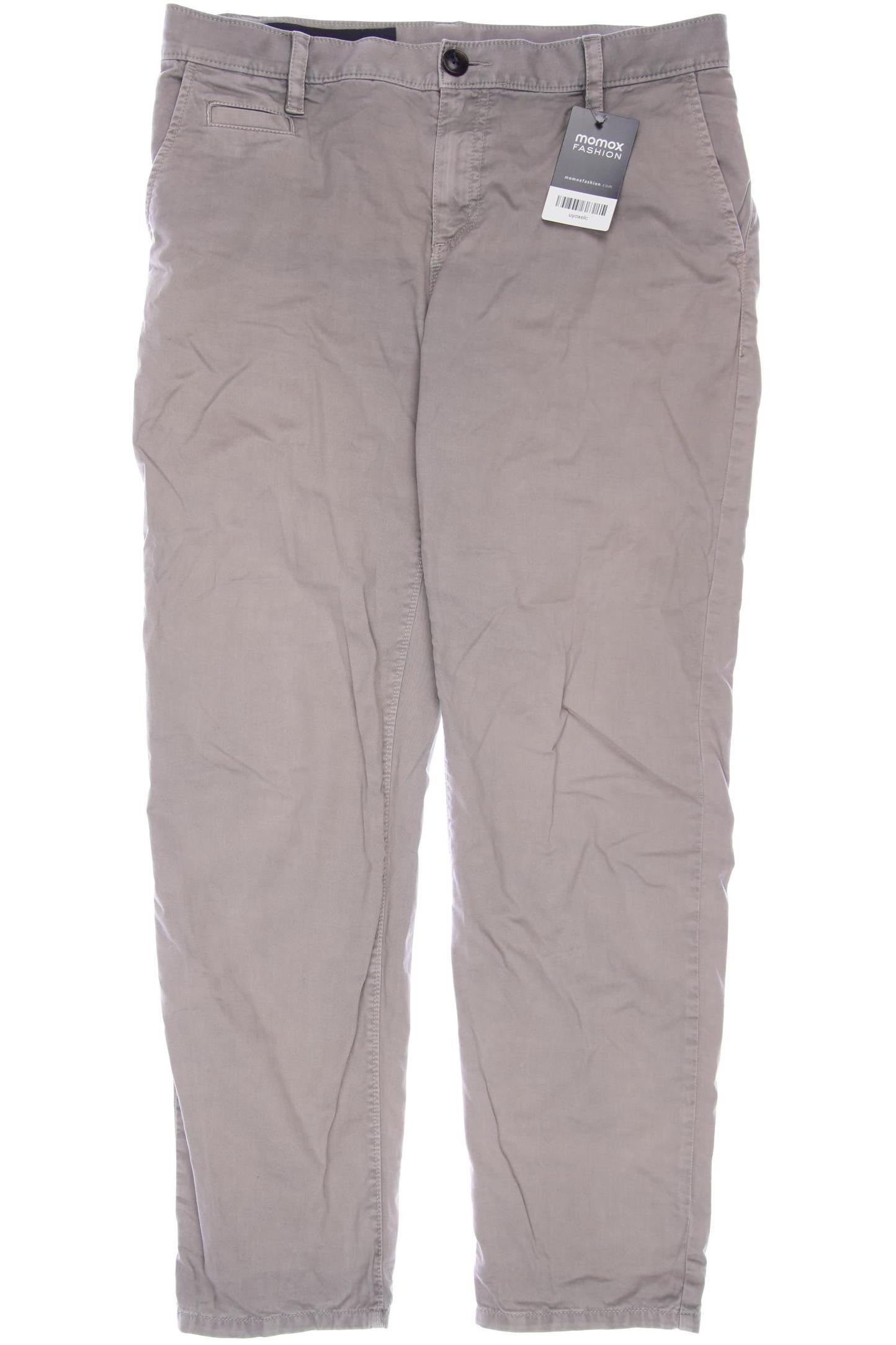 AX Armani Exchange Damen Stoffhose, grau von AX Armani Exchange