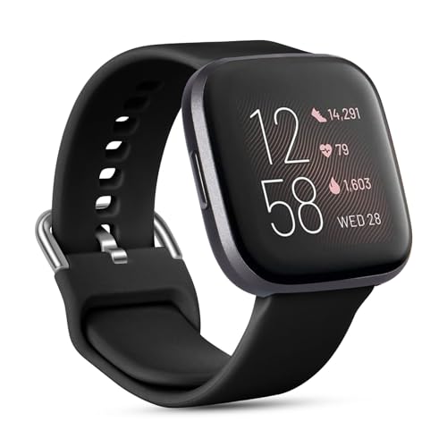 AXFEE Kompatibel für Fitbit Versa 2 Armband/Fitbit Versa Armband für Damen Herren, Silikon Armbänder Classic Sport Ersatz Uhrenarmband für Fitbit Versa 2/Fitbit Versa/Versa Lite AXFEE Kompatibel für Fitbit Versa 2 Armband/Fitbit Versa Armband für Damen Herren, Silikon Armbänder Classic Sport Ersatz Uhrenarmband für Fitbit Versa 2/Fitbit Versa/Versa Lite von AXFEE