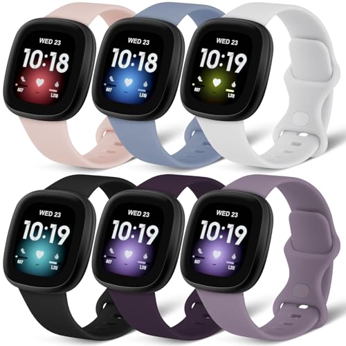 AXFEE für Fitbit Versa 3 Armband/Fitbit Versa 4 Armband/Fitbit Sense Armband für Damen Herren, Silikon Armbänder Sport Ersatz Uhrenarmband für Fitbit Versa 3/Versa 4/Sense/Sense 2 AXFEE für Fitbit Versa 3 Armband/Fitbit Versa 4 Armband/Fitbit Sense Armband für Damen Herren, Silikon Armbänder Sport Ersatz Uhrenarmband für Fitbit Versa 3/Versa 4/Sense/Sense 2 von AXFEE