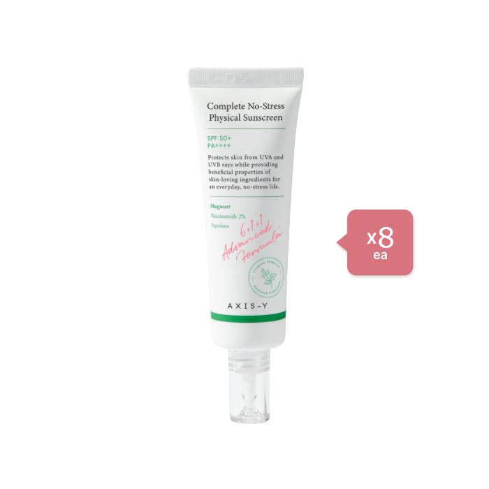 AXIS-Y - Complete No Stress Physical Sunscreen SPF50+ PA++++ - 50ml (8ea) Set von AXIS-Y