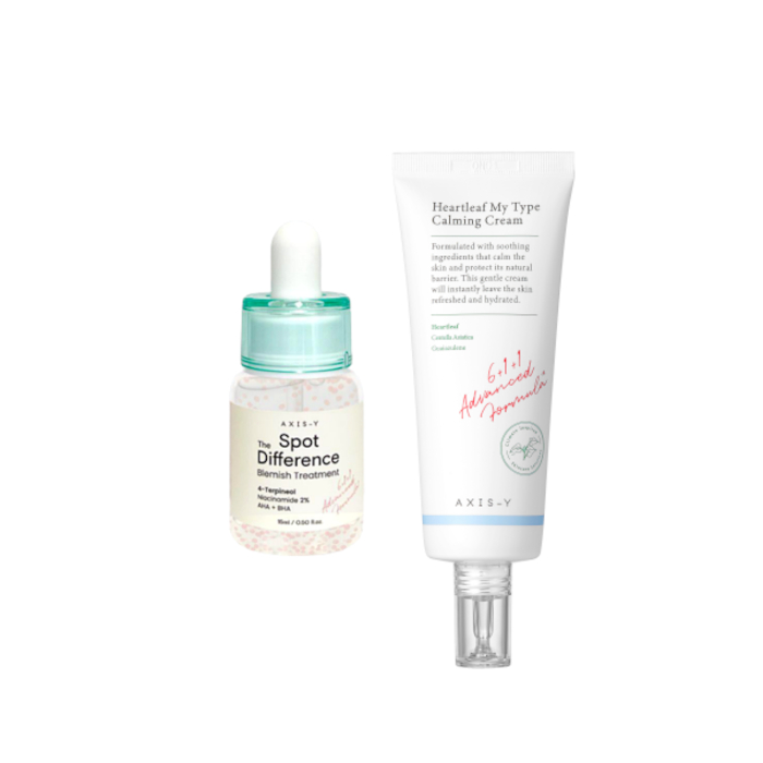 AXIS-Y Heartleaf My Type Calming Cream X Spot The Difference Blemish Treatment AXIS-Y Heartleaf My Type Calming Cream X Spot The Difference Blemish Treatment von AXIS-Y