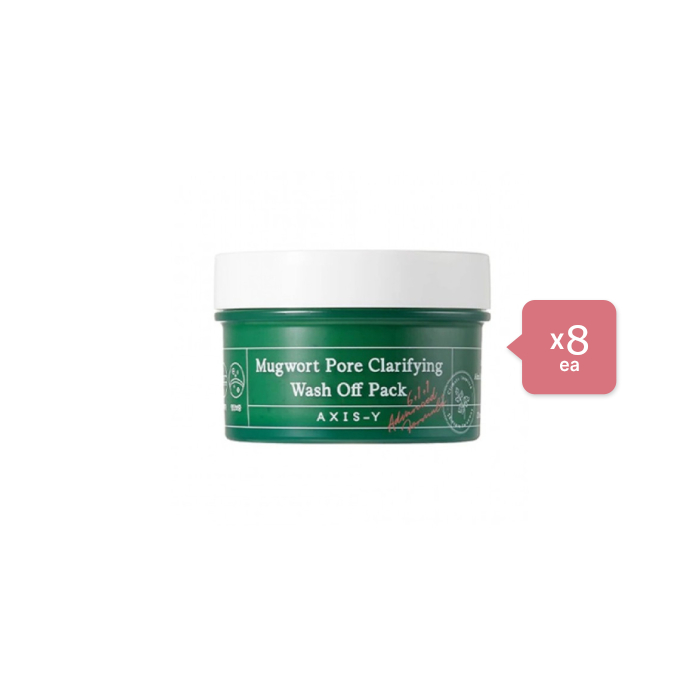 AXIS-Y - Mugwort Pore Clarifying Wash Off Pack - 100ml (8ea) Set von AXIS-Y
