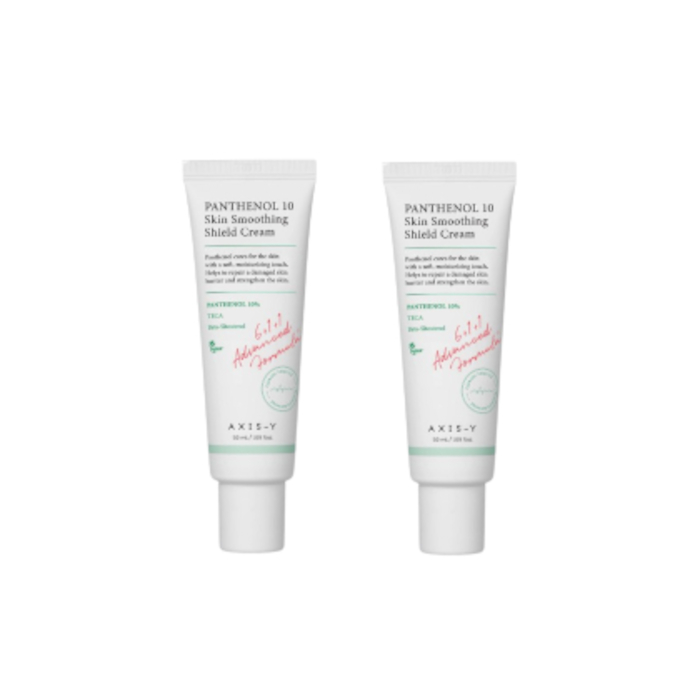 AXIS-Y - Panthenol 10 Skin Smoothing Shield Cream - 50ml (2ea) Set von AXIS-Y