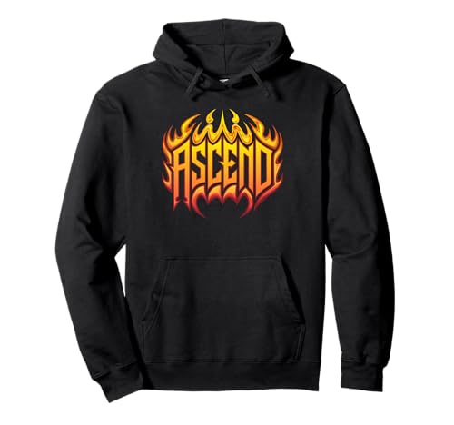 Ascend Inspirational Flames Firefighter Feuerwehrmann Herren Damen Pullover Hoodie Ascend Inspirational Flames Firefighter Feuerwehrmann Herren Damen Pullover Hoodie von AXISNSPIRE