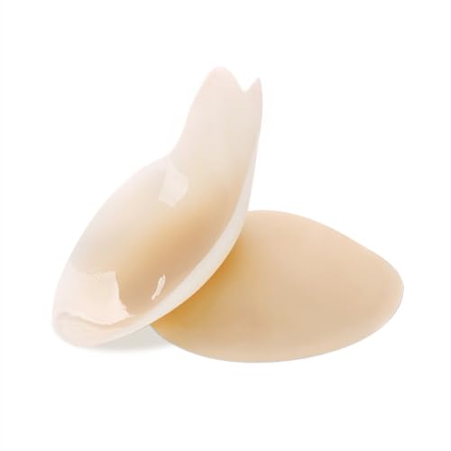 AXKIIN Klebe BH 11cm Selbstklebend Bruststraffung Silikon Nippelpads Unsichtbarer BH Push Up für Kleine und Mittelgroße Brüste Wiederverwendbar für Rückenfrei Damen von AXKIIN