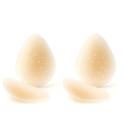 AXKIIN Nippelpads,Blütenform Nipple Cover,Klebe BH Push Up, Selbstklebend Atmungsaktiv, Ultra Dünne Brustwarzenabdeckung, Wiederverwendbare Silikon Nippel Pads,8cm（2 Paare von AXKIIN