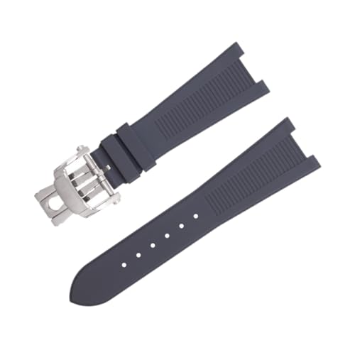 AXPTI FKM Fluorkautschuk-Uhrenarmband für Patek Philippe Armband für Nautilus 5711/5712 Original-Schnittstellen-Armband-Zubehör, 25-12, Achat von AXPTI