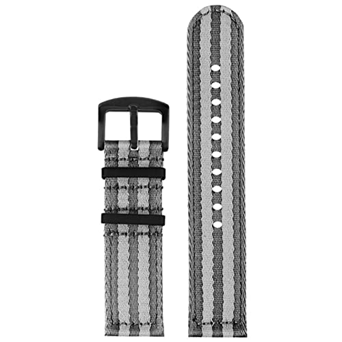 AXPTI Glattes Nylonarmband, 20 mm, 22 mm, Schnellverschluss, Herren-Armband, Armbanduhr, 22 mm, Achat von AXPTI