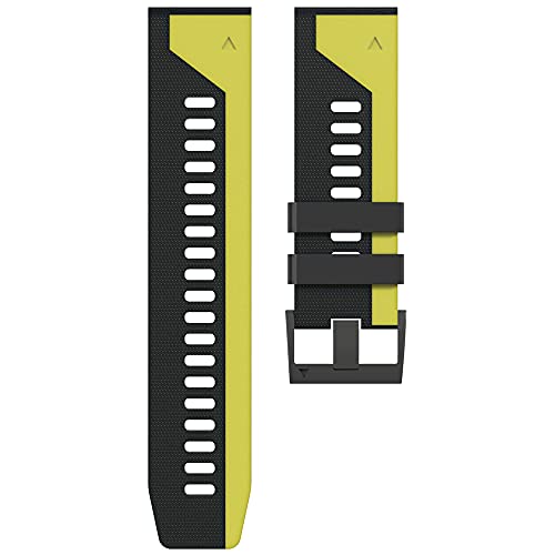 AXPTI Hot Sell 26 22 mm Uhrenarmband für Garmin Fenix 6 6X Pro 5X 5 Plus 3 HR 935 Tactix Delta Weiches Silikonband Smartwatch-Zubehör, 26mm Descent Mk1 MK2, Achat von AXPTI