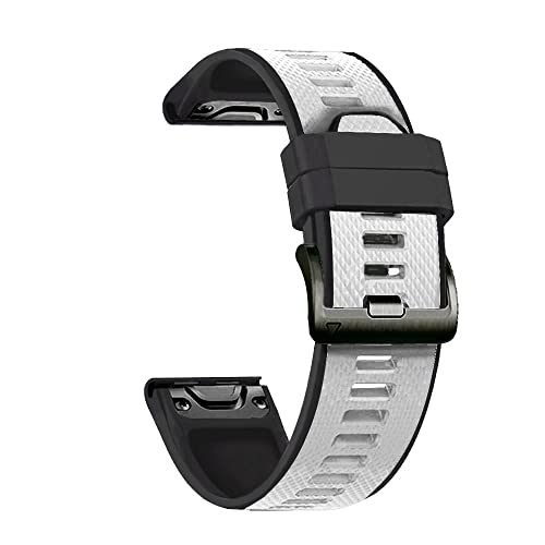 AXPTI Silikon-Armband für Garmin Fenix 6X 6 6S Pro 5X 5 5S Plus 3 HR 945 935 D2 Armband 26 22 mm, einfache Passform, Schnellverschluss-Handgelenkband, 26mm Fenix 3 HR D2, Achat von AXPTI