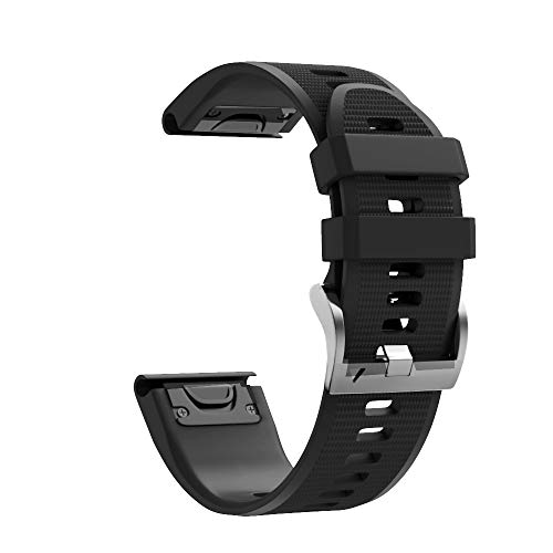 AXPTI Uhrenarmband für Herren, 22 mm, 26 mm, schnelle Passform, Uhrenarmband für Garmin Fenix 6 Pro 6X Pro 5X 3 5 Plus Silikon-Armbänder 945 935 Fenix 7X 7, 22 mm, Achat von AXPTI