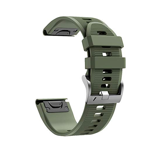 AXPTI Uhrenarmband für Herren, 22 mm, 26 mm, schnelle Passform, Uhrenarmband für Garmin Fenix 6 Pro 6X Pro 5X 3 5 Plus Silikon-Armbänder 945 935 Fenix 7X 7, 22 mm, Achat von AXPTI