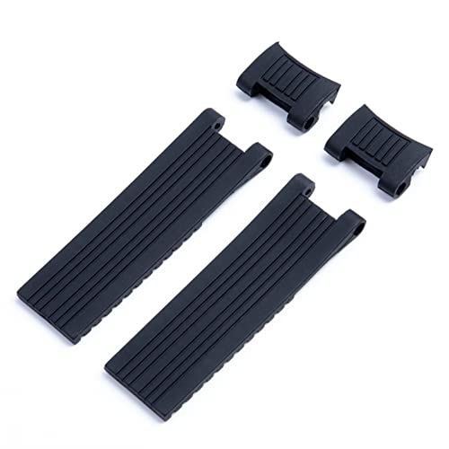 AXPTI Uhrenarmband für Ulysse Nardin, Taucher und Marine, wasserdicht, weiches Silikon-Gummi, 22 x 20 mm, Faltschließe, 22 mm, Achat AXPTI Uhrenarmband für Ulysse Nardin, Taucher und Marine, wasserdicht, weiches Silikon-Gummi, 22 x 20 mm, Faltschließe, 22 mm, Achat von AXPTI