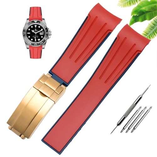 AXPTI Wasserdichtes Gummi-Silikon-Armband für Herren, 20 mm, 22 mm, Klappschnalle, Uhrenzubehör, 20 mm, Achat AXPTI Wasserdichtes Gummi-Silikon-Armband für Herren, 20 mm, 22 mm, Klappschnalle, Uhrenzubehör, 20 mm, Achat von AXPTI