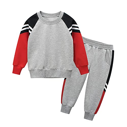 Jungen 2tlg Jogginganzug Dinosaurier Kleidung Kapuzen Sweatshirt Baumwoll Sportanzüge Kinder Jungen Langarm Hoodies Shirt Lange Hosen Trainingsanzug Kinder Kapuzenpullover Anzug von AXZDTH