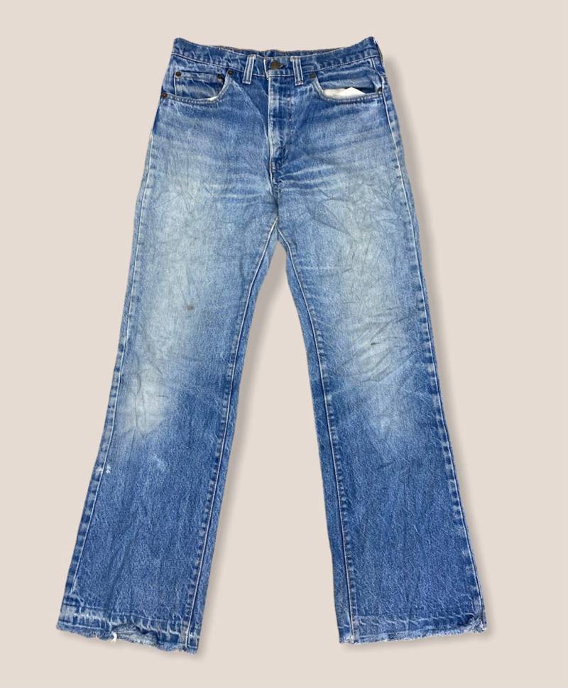 Größe 31 Vintage 80Er Jahre Levi's Bootsschnitt von AYAANGARAGE