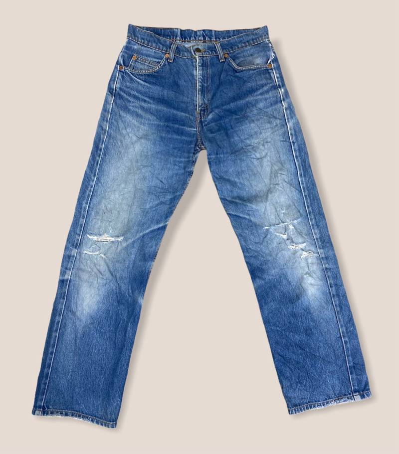 Größe 32 Vintage Levi's Orange Tab Distressed Zustand von AYAANGARAGE