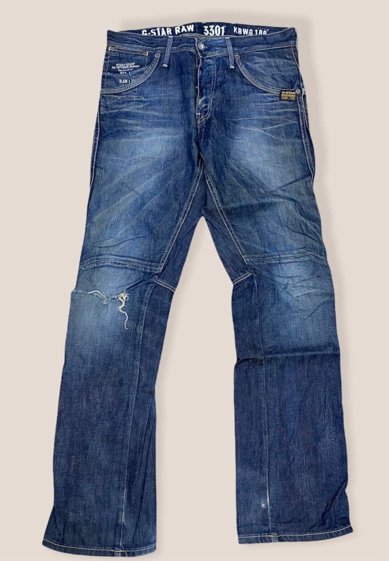 Größe 33 G-star Raw Jeans Distressed Zustand von AYAANGARAGE