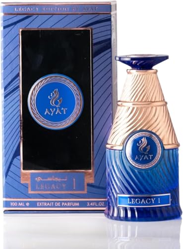 AYAT PERFUMES Legacy Herren Parfüm Eau de Parfum100 ml | Herren Parfüm - Luxus-Dubai-Duft | Orientalische und Elegante Düfte für Herren | Langanhaltende, Intensive und Raffinierte (LEGACY 1) von AYAT PERFUMES