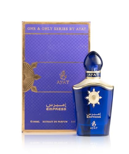 AYAT PERFUMES One & Only Series Eau de Parfum 100 ml – Damen- & Herrenparfüm – luxuriöser, langanhaltender arabischer Duft – orientalische Essenz von Dubai, elegant und fesselnd (Empress) von AYAT PERFUMES
