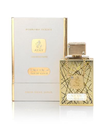 AYAT PERFUMES Diamond Series Eau De Parfum 100 ml - für Damen & Herren aus Dubai - Orientalischer arabischer Duft, hergestellt und entworfen in den Vereinigten Arabischen Emiraten - ideale Geschenke von AYAT PERFUMES