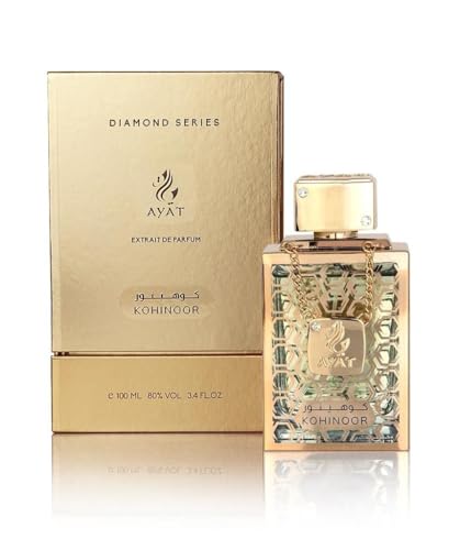 AYAT PERFUMES Diamond Series Eau de Parfum 100 ml - für Damen & Herren aus Dubai - Orientalischer arabischer Duft, hergestellt und entworfen in den Vereinigten Arabischen Emiraten - ideale Geschenke von AYAT PERFUMES