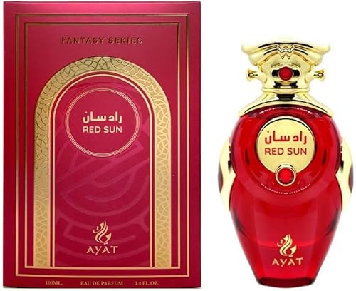 Ayat Perfumes Eau de Parfum Black Moon 100 ml EDP Orientalische Arab von Ayat Perfumes – originelle Geschenkidee für Damen und Herren – arabischer Dubai (Red Sun) von AYAT PERFUMES