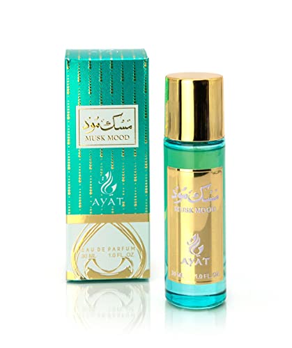 Ayat Perfumes Eau de Parfum MUSK EMIRATES 30 ml EDP Oriental Arab - Originelle Geschenkidee für Damen und Herren - Miniaturduft hergestellt und entworfen in Dubai (Moschus Mood) von AYAT PERFUMES