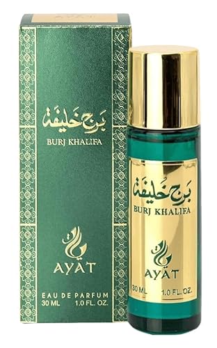 Ayat Perfumes Eau de Parfum Musk Emirates, 30 ml, Eau de Parfum Orientalische Arab – originelle Geschenkidee für Damen und Herren – Miniatur-Düfte, hergestellt und entworfen in Dubai – (Burj Khalifa) von AYAT PERFUMES