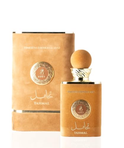 Ayat Perfumes - Eau de Parfum Timeless Edition 100 ml – Parfums für Frauen und Männer – Duft Dubai – hergestellt in den Vereinigten Arabischen Emiraten – Mixte (Tahmal) von AYAT PERFUMES