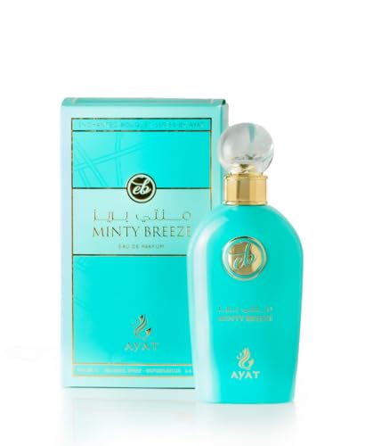Ayat Perfumes - Enchanted Bouquet Series – Duft Dubai 100 ml – Damen- und Unisexparfums – ein sinnlicher orientalischer Duft, entworfen und hergestellt in Dubai (Minty Breeze) von AYAT PERFUMES
