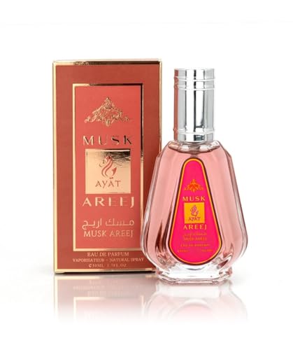 Eau de Parfum Arab Spray 50 ml Für Frauen Hergestellt in Dubai Duftnote Oriantal (Areej) von AYAT PERFUMES